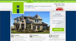 Desktop Screenshot of imaginepropertyservices.com